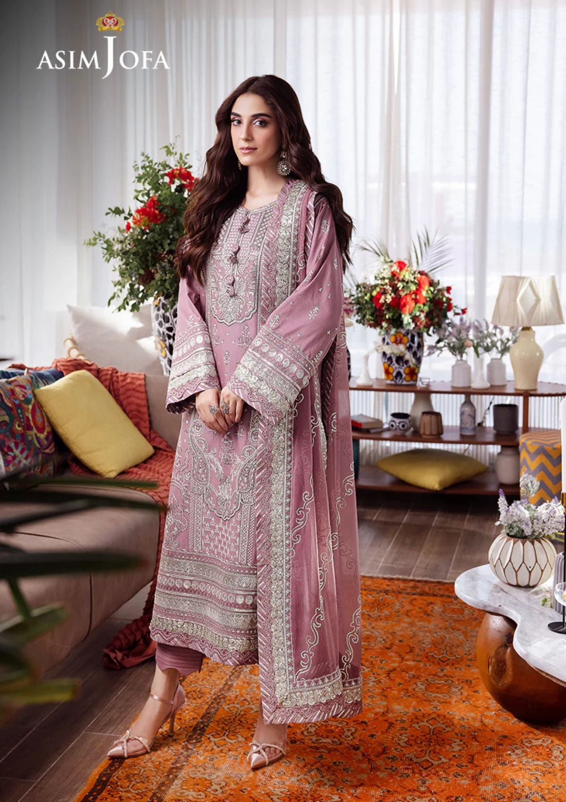 Lawn Collection - Asim Jofa - Uraan - AJUR#24-02
