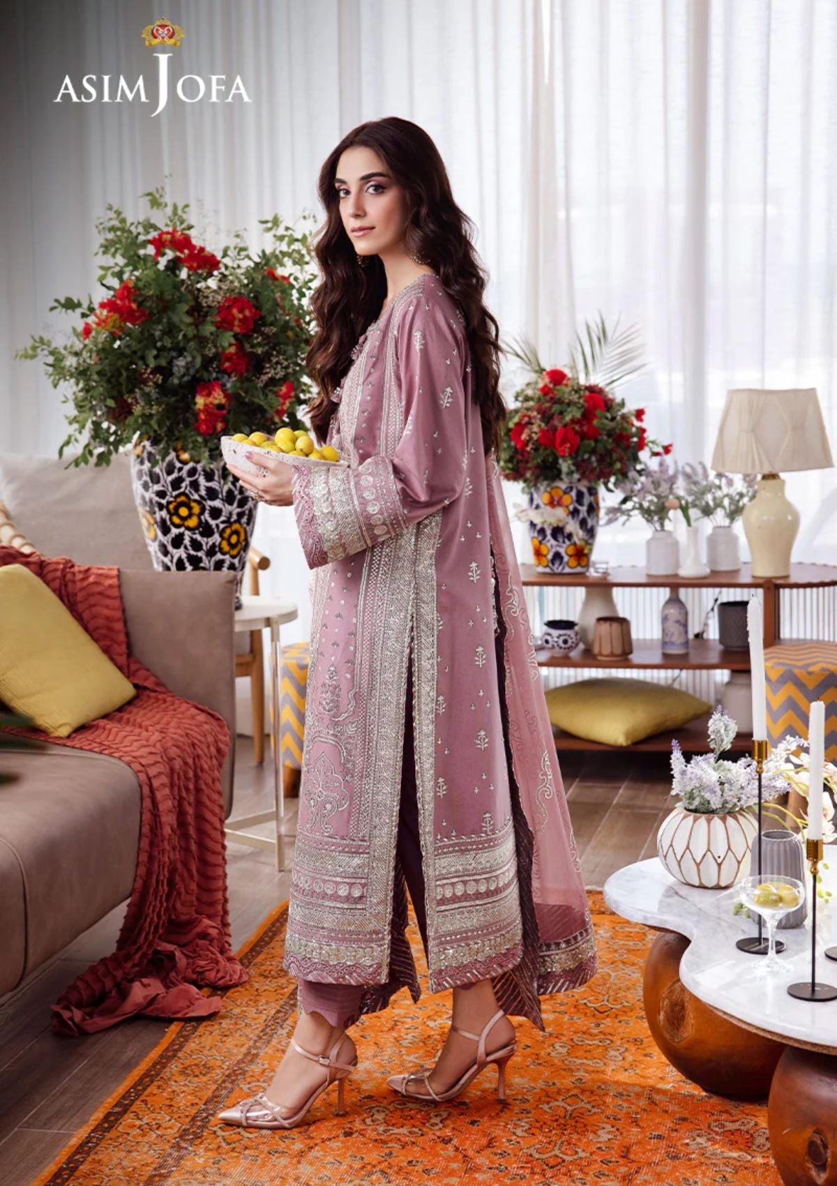 Lawn Collection - Asim Jofa - Uraan - AJUR#24-02