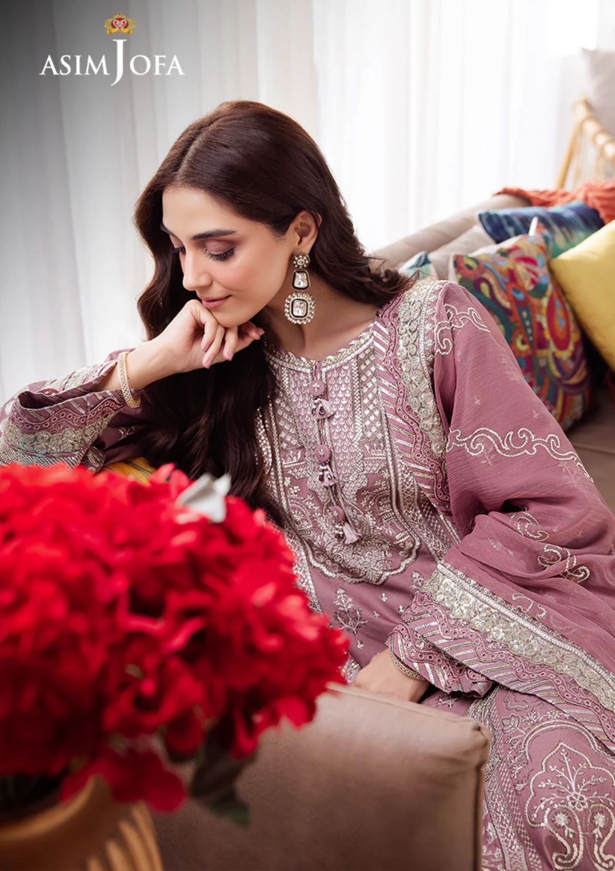 Lawn Collection - Asim Jofa - Uraan - AJUR#24-02