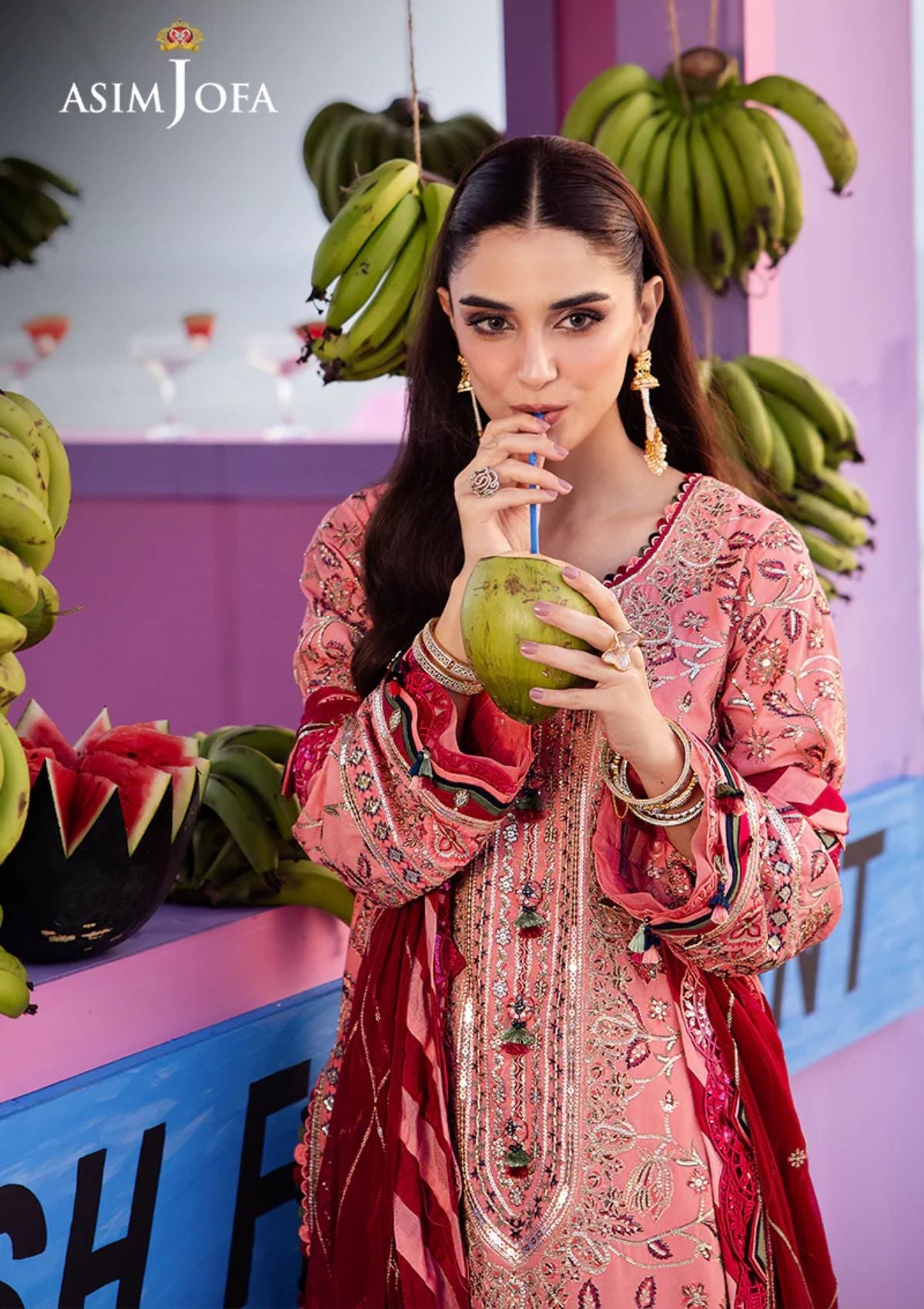 Lawn Collection - Asim Jofa - Uraan - AJUR#24-06