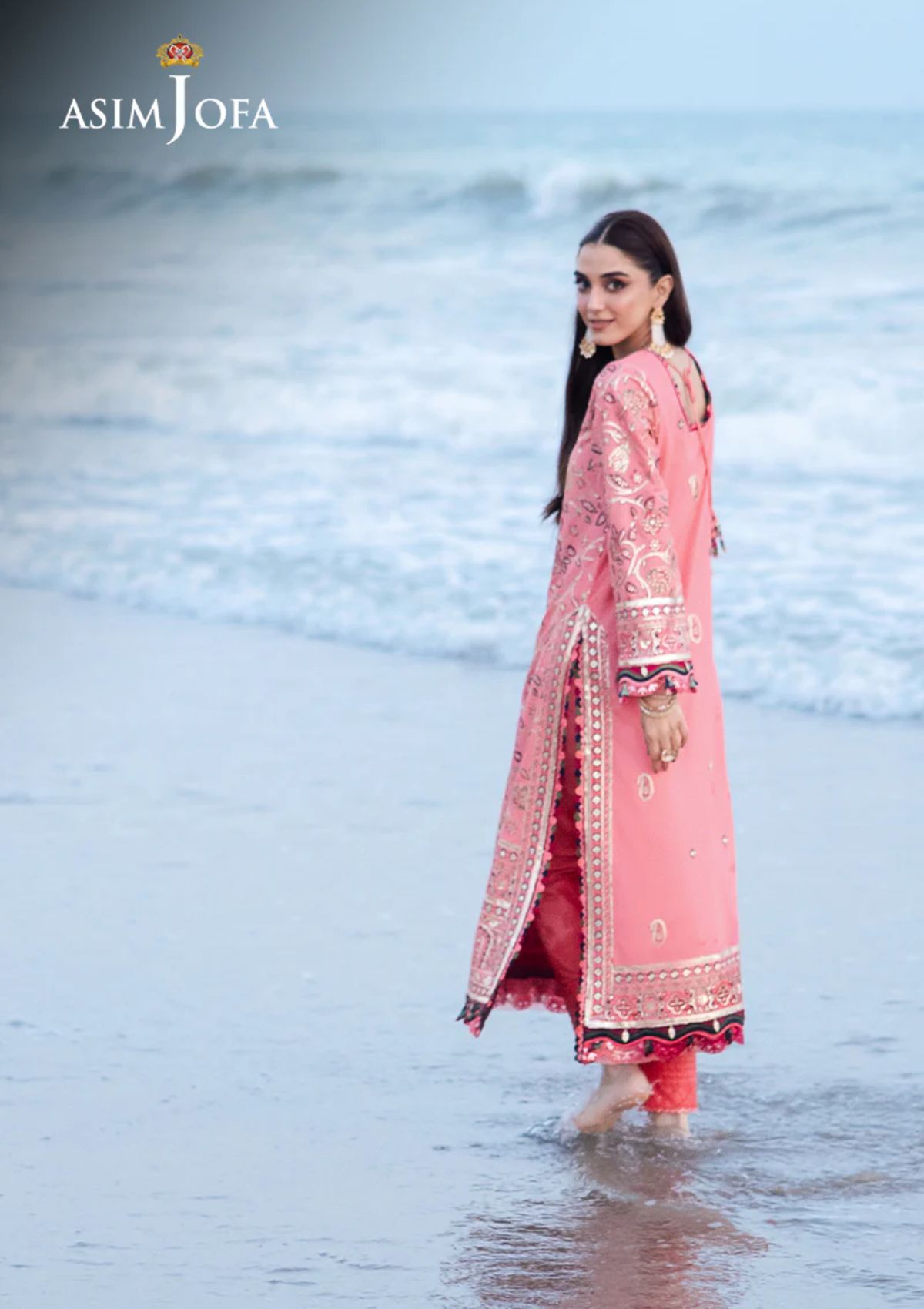 Lawn Collection - Asim Jofa - Uraan - AJUR#24-06