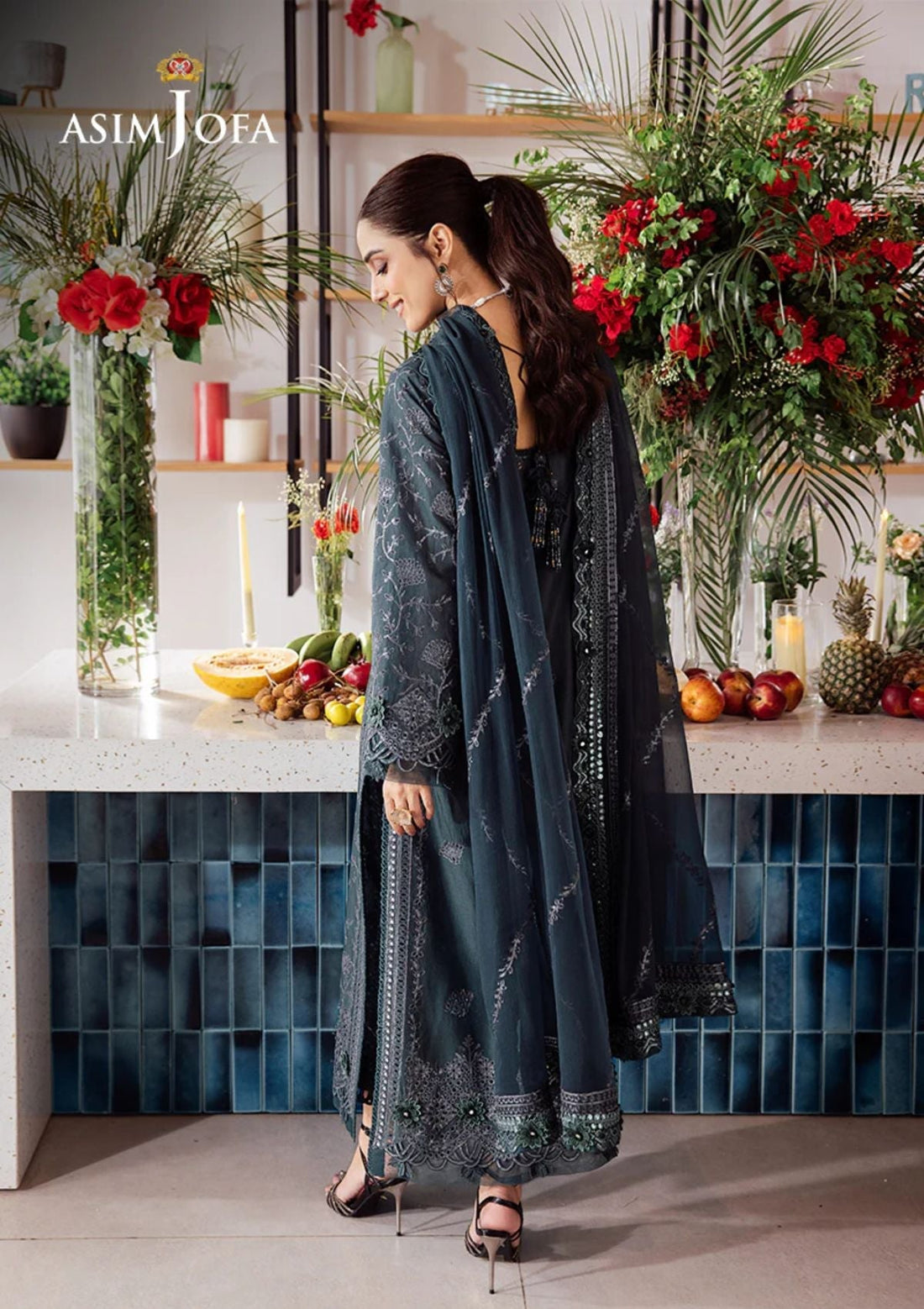 Lawn Collection - Asim Jofa - Uraan - AJUR#24-01