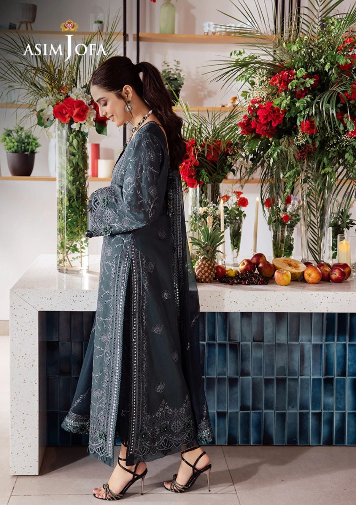 Lawn Collection - Asim Jofa - Uraan - AJUR#24-01