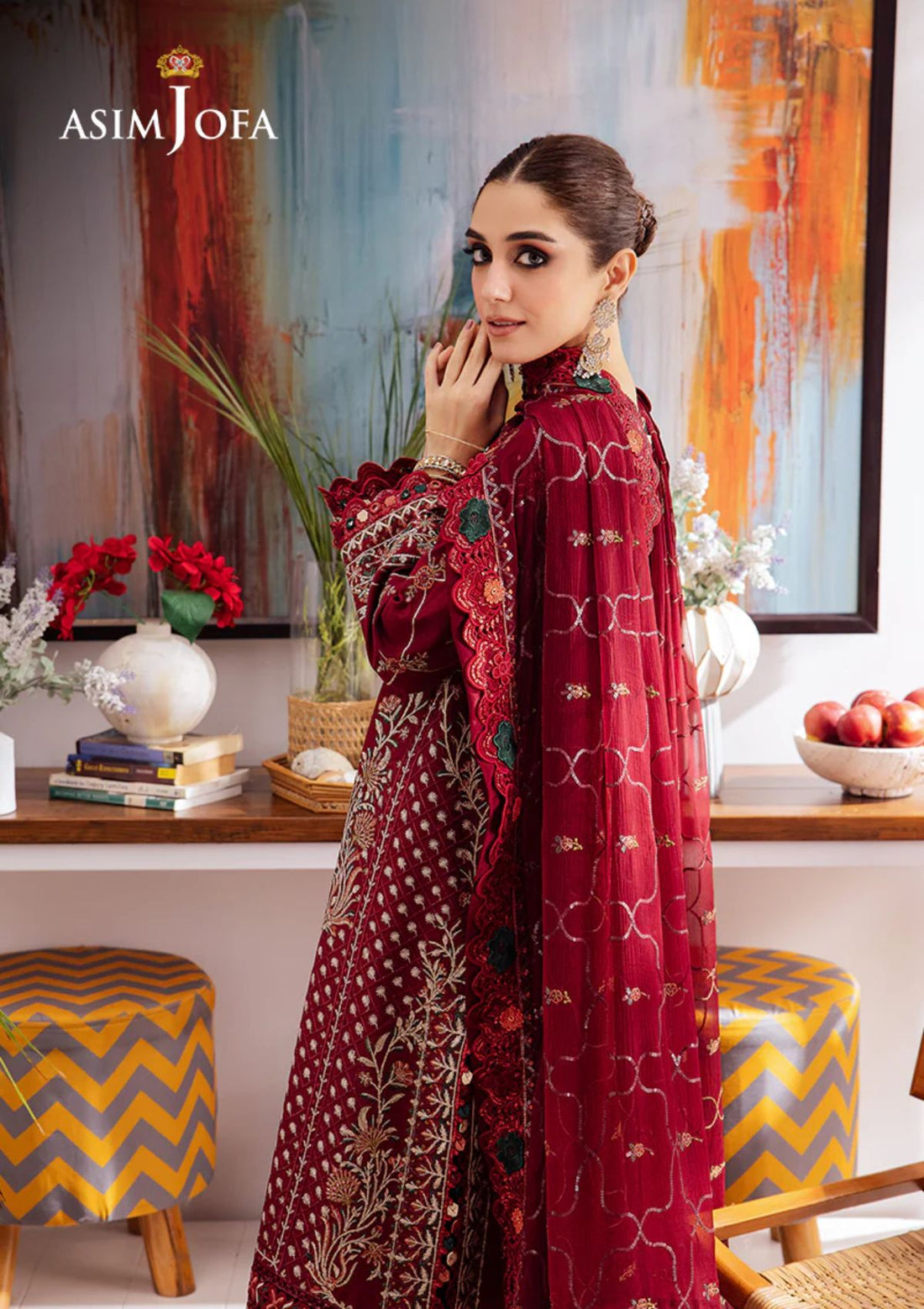 Lawn Collection - Asim Jofa - Uraan - AJUR#24-04