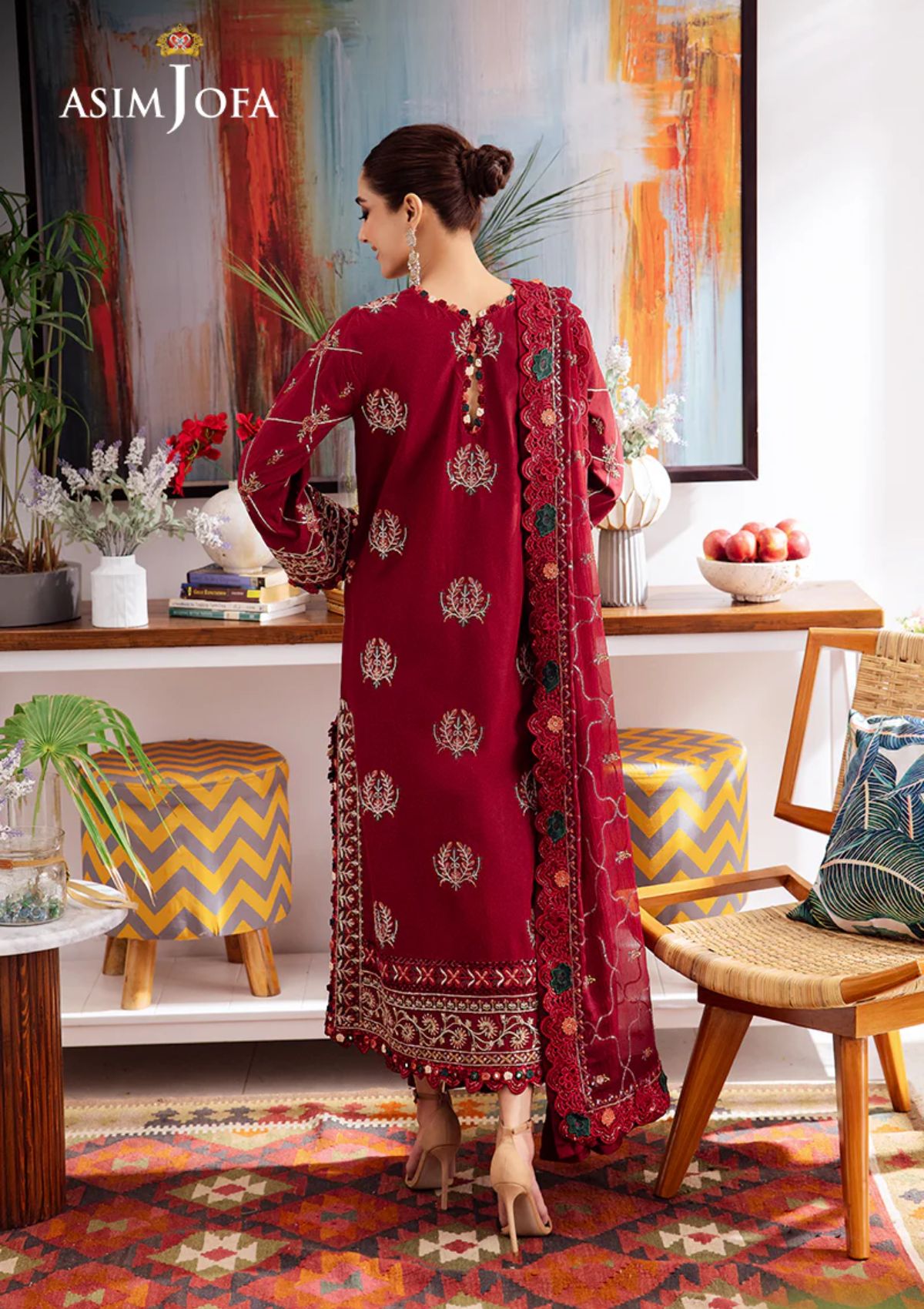 Lawn Collection - Asim Jofa - Uraan - AJUR#24-04