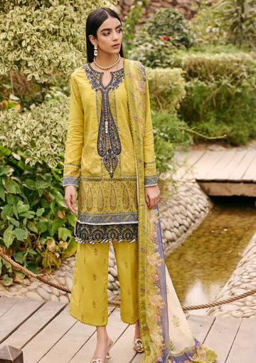 Lawn Collection - Motifz - Umang - MU#3532-CERULEAN