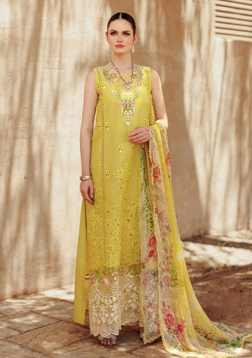 Lawn Collection - Noor - Saadia Asad - Eid Handwork - Laserkari 24 - NEH24#01