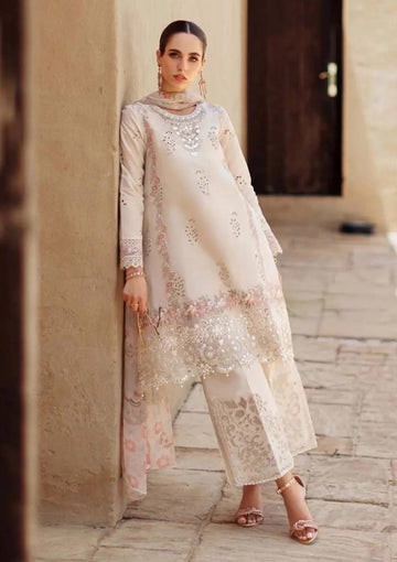 Lawn Collection - Noor - Saadia Asad - Eid Handwork - Laserkari 24 - NEH24#02