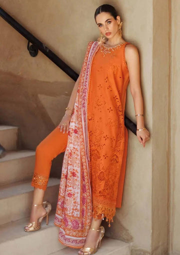 Lawn Collection - Noor - Saadia Asad - Eid Handwork - Laserkari 24 - NEH24#11