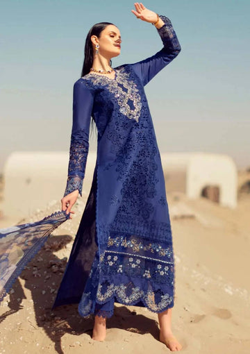 Lawn Collection - Noor - Saadia Asad - Eid Handwork - Laserkari 24 - NEH24#12