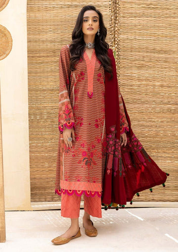 Winter Collection - Charizma - Khaddar With Pasmina Shawl - CKD#10