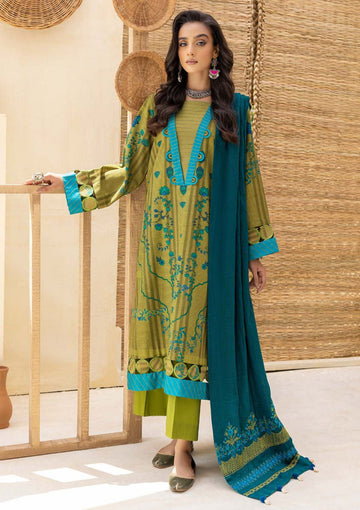 Winter Collection - Charizma - Khaddar With Pasmina Shawl - CKD#9