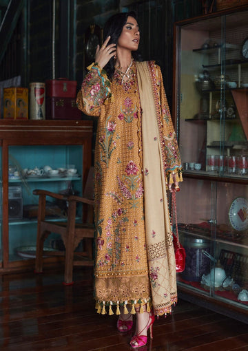 Winter Collection - Elan - Unstitched - D#06 (Asareh)