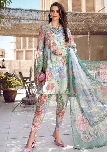 Winter Collection - Maria B - M print - Desert Rose - D#1 A
