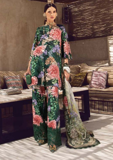 Winter Collection - Maria B - M print - Desert Rose - D#1 B