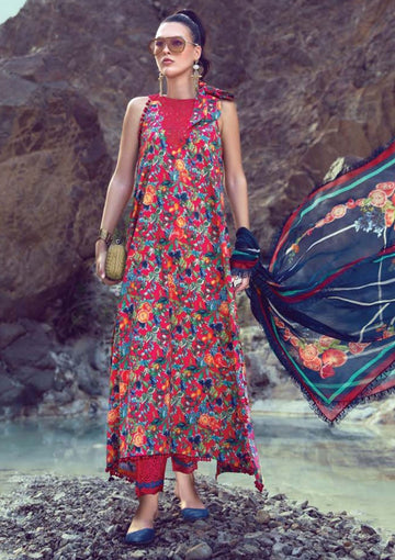 Winter Collection - Maria B - M print - Desert Rose - D#3 A