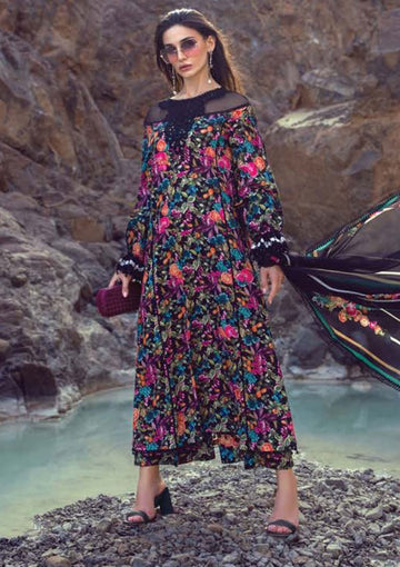 Winter Collection - Maria B - M print - Desert Rose - D#3 B