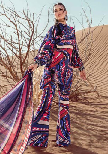 Winter Collection - Maria B - M print - Desert Rose - D#4 B
