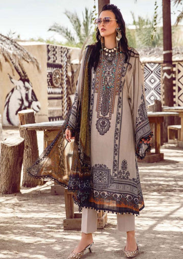 Winter Collection - Maria B - M print - Desert Rose - D#5 A