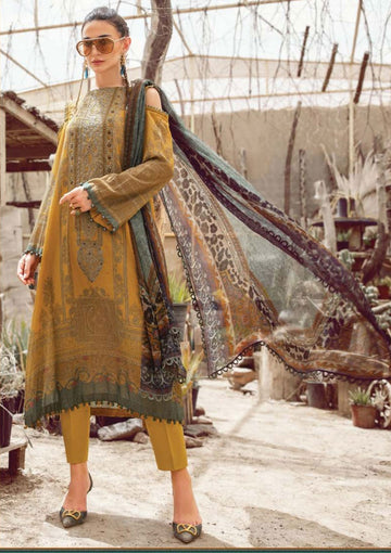 Winter Collection - Maria B - M print - Desert Rose - D#5 B