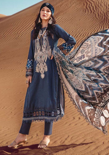 Winter Collection - Maria B - M print - Desert Rose - D#9 B