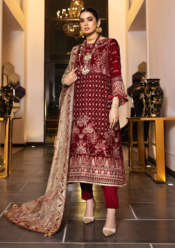 Winter Collection - Marjjan - Memsaab - Velvet - WV#10