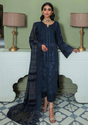 Winter Collection - Nureh - Chikankari - Leather Peach - NEP#13