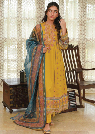 Winter Collection - Qalamkar - Qline - Linen - Anaya - VL#5