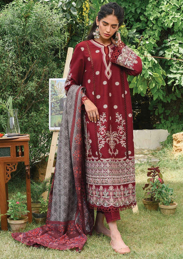 Winter Collection - Qalamkar - Qline - Linen - Samar - VL#8