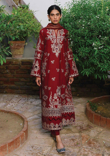Winter Collection - Qalamkar - Qline - Linen - Zartash - VL#1