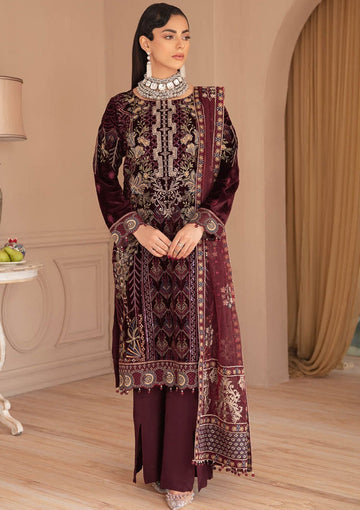Winter Collection - Ramsha - Velvet - V05 - V#503