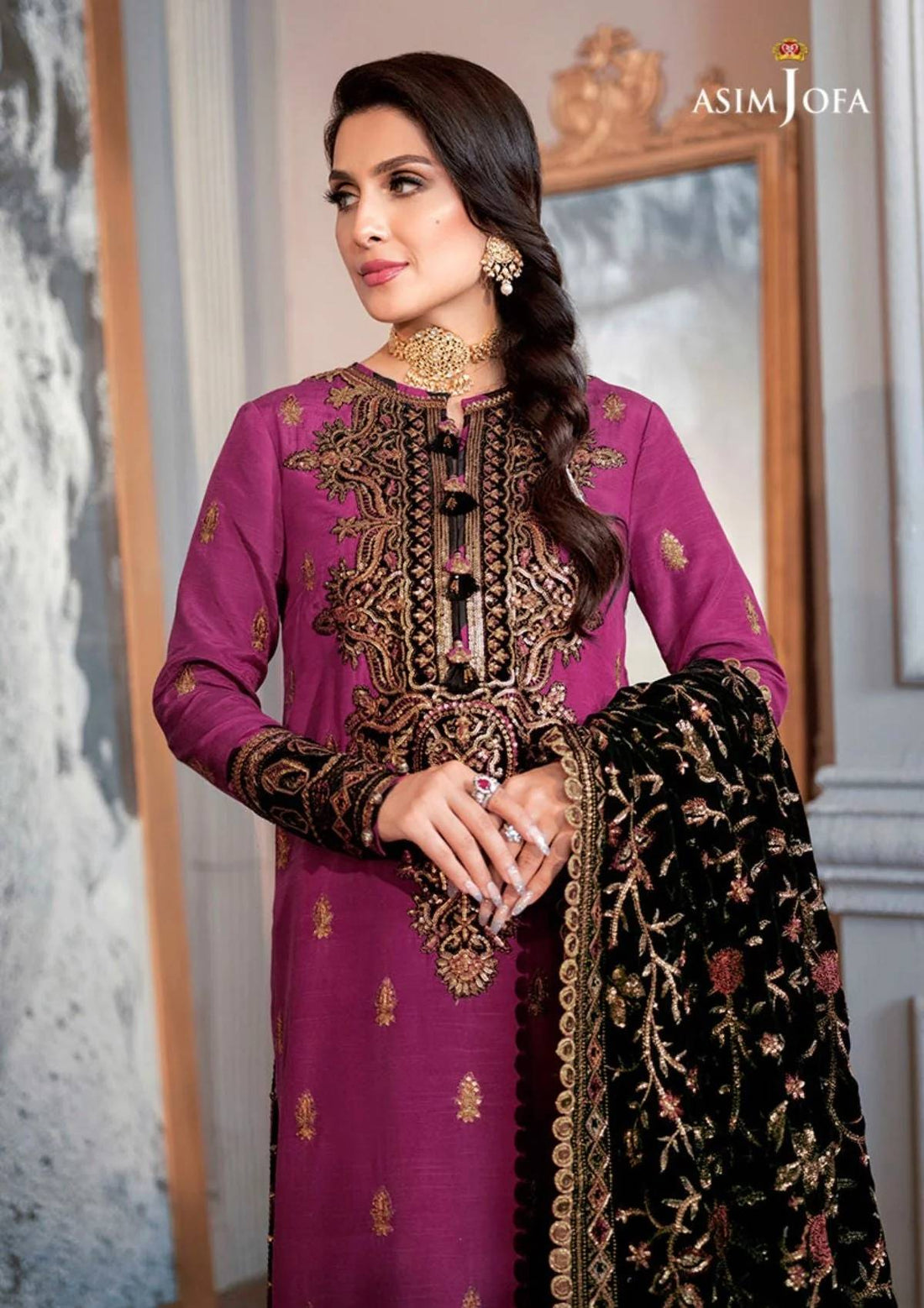Winter Collection - Asim Jofa - Ayeza Edit - AJAM#4