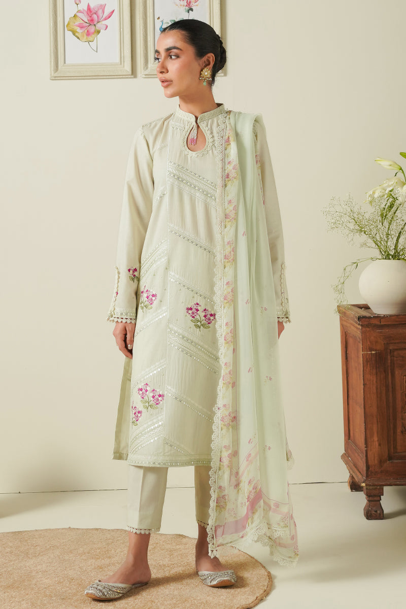 Cross Stitch | Mahiri Embroidered Lawn 24 | PASTEL BLOOM - Official Cross Stitch stockist in UK - Sakeena London