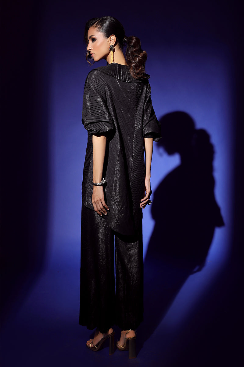 Wardha Saleem | Luxury Pret Fusion Wear | NOIR (3PC) - Official Wardha Saleem stockist in UK - Sakeena London