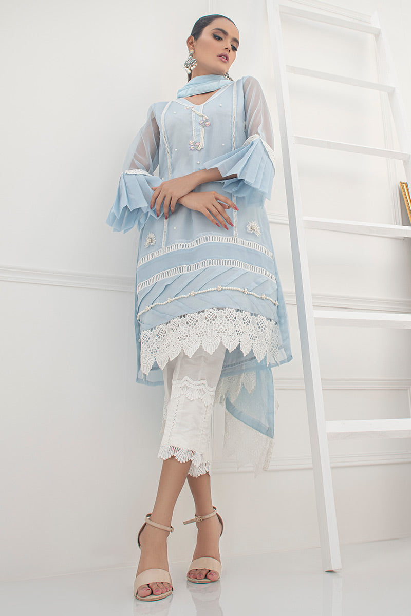 Fatima Khan | Luxury Pret 24 | PASSION BLUE - Official Fatima Khan stockist in UK - Sakeena London
