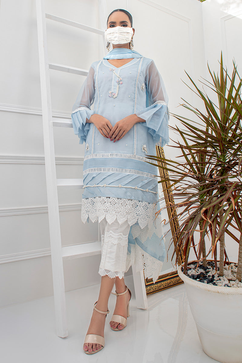 Fatima Khan | Luxury Pret 24 | PASSION BLUE - Official Fatima Khan stockist in UK - Sakeena London