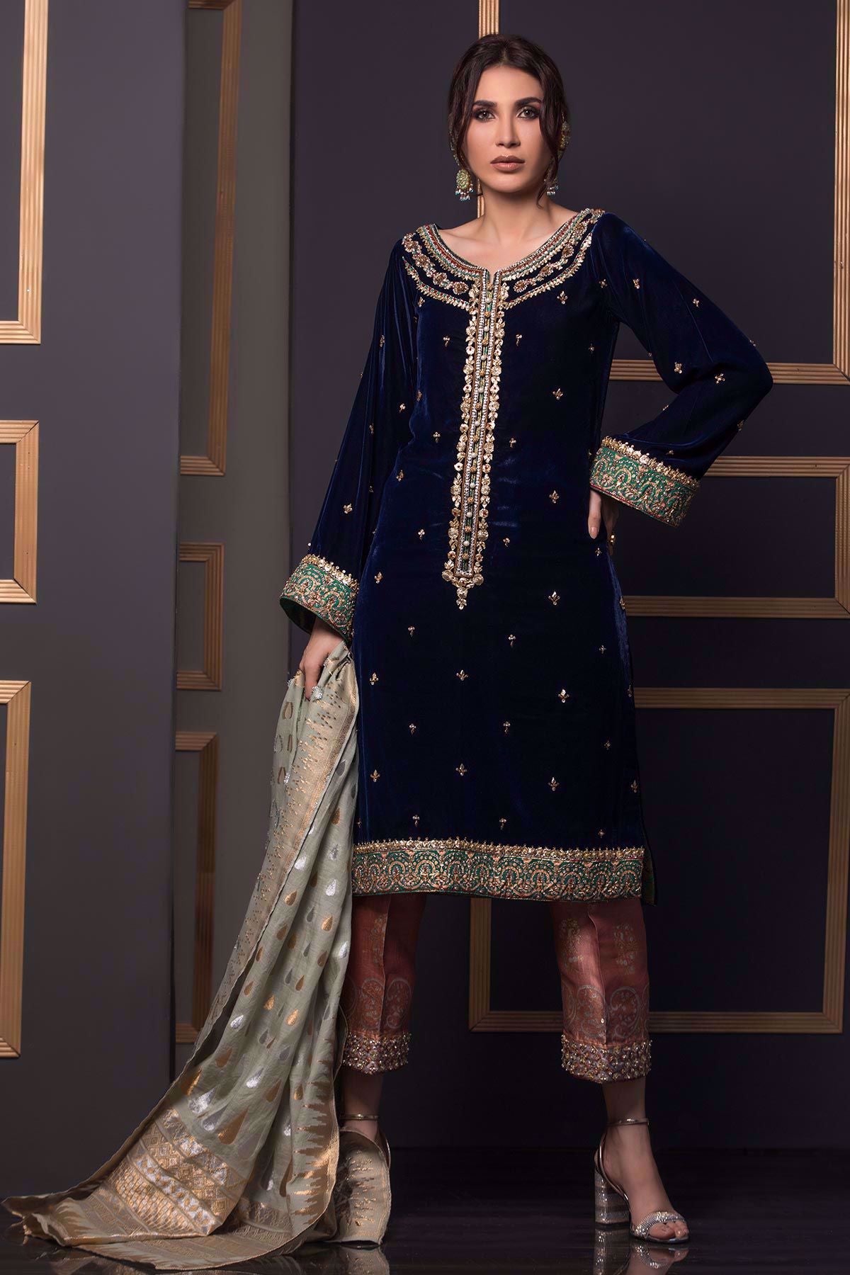 Annus Abrar | Semi Formals | ETOILES BLEU - Official Annus Abrar stockist in UK - Sakeena London