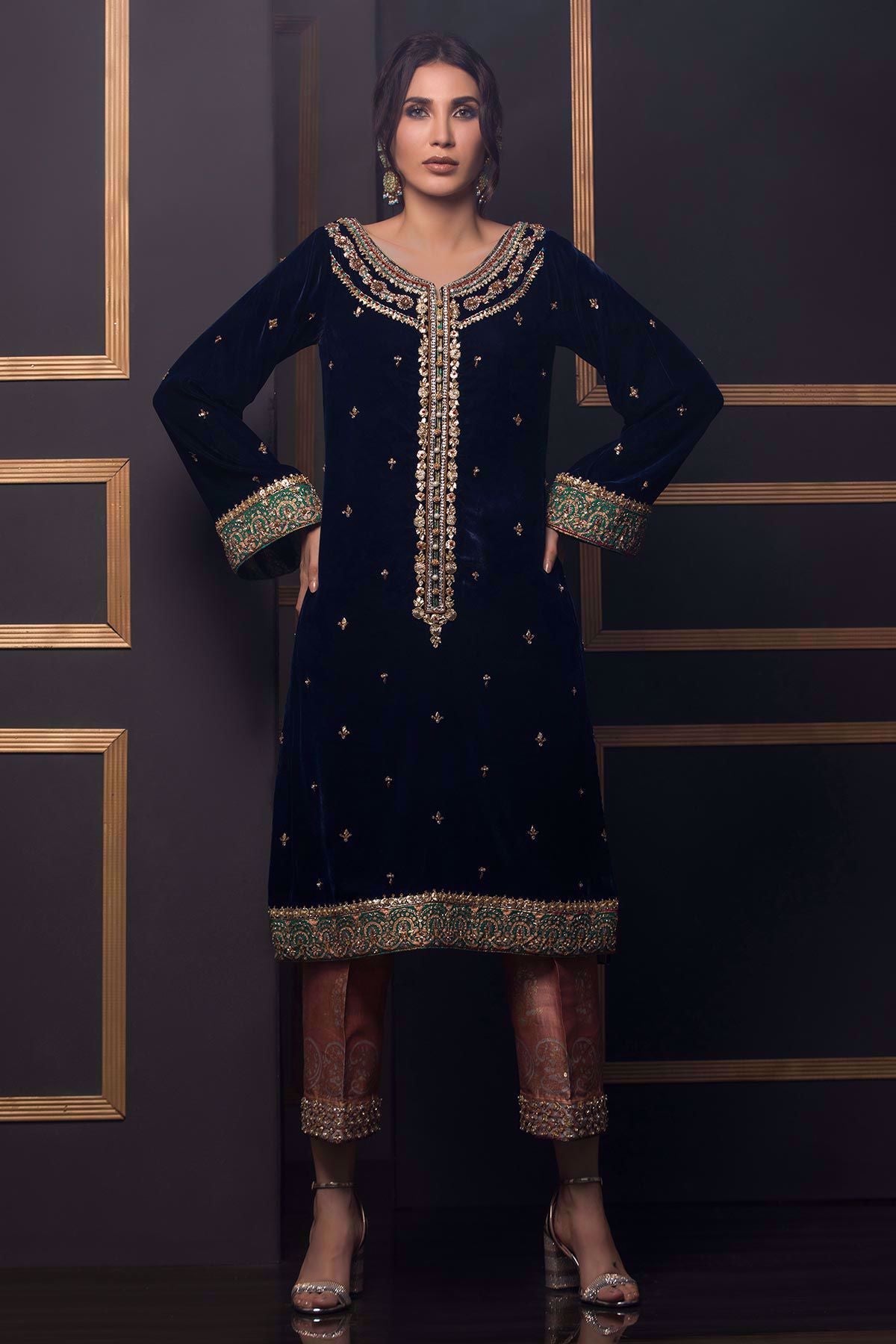 Annus Abrar | Semi Formals | ETOILES BLEU - Official Annus Abrar stockist in UK - Sakeena London
