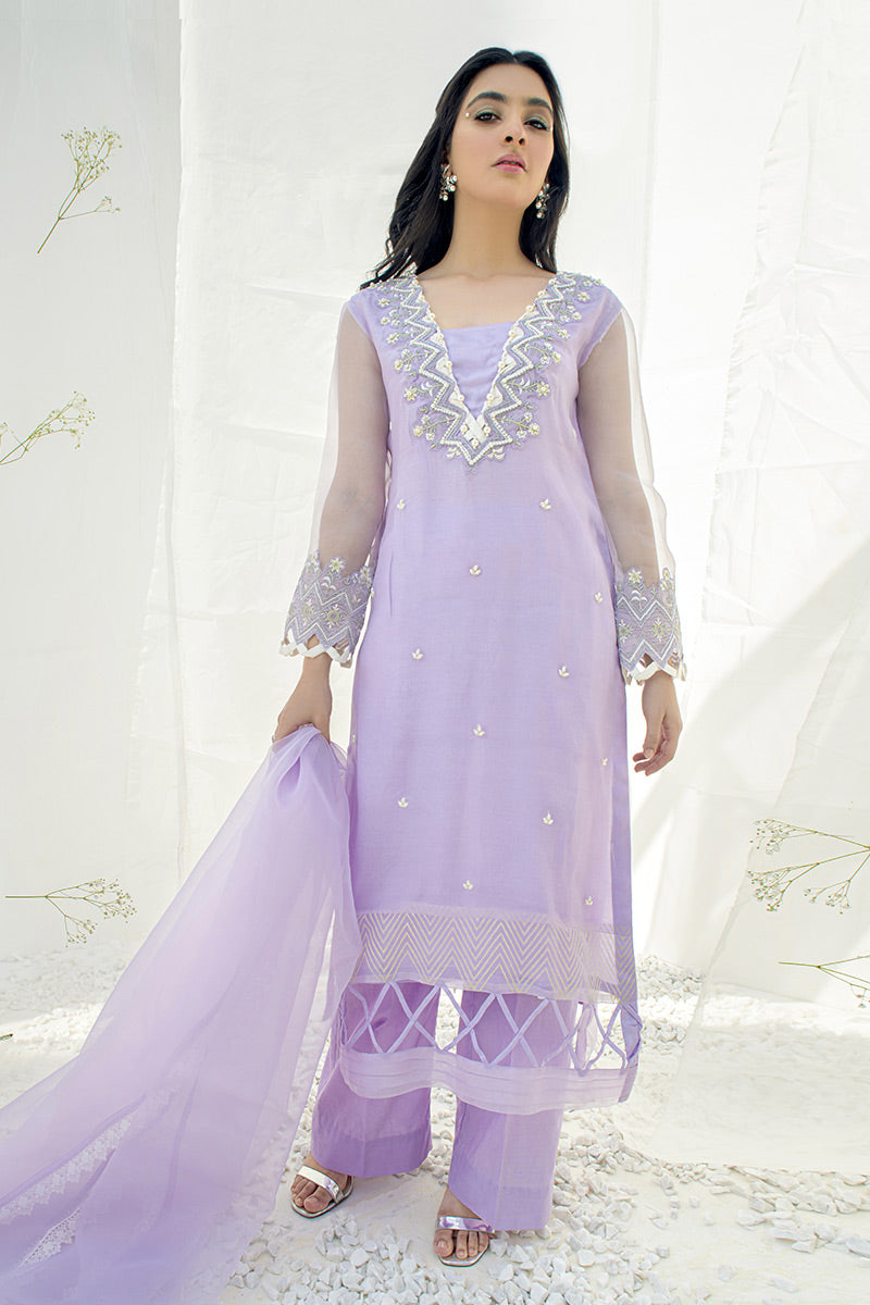 Fatima Khan | Luxury Pret 24 | LAVENDER FLUFF - Official Fatima Khan stockist in UK - Sakeena London