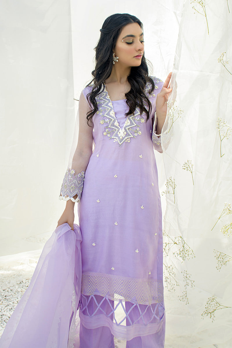 Fatima Khan | Luxury Pret 24 | LAVENDER FLUFF - Official Fatima Khan stockist in UK - Sakeena London