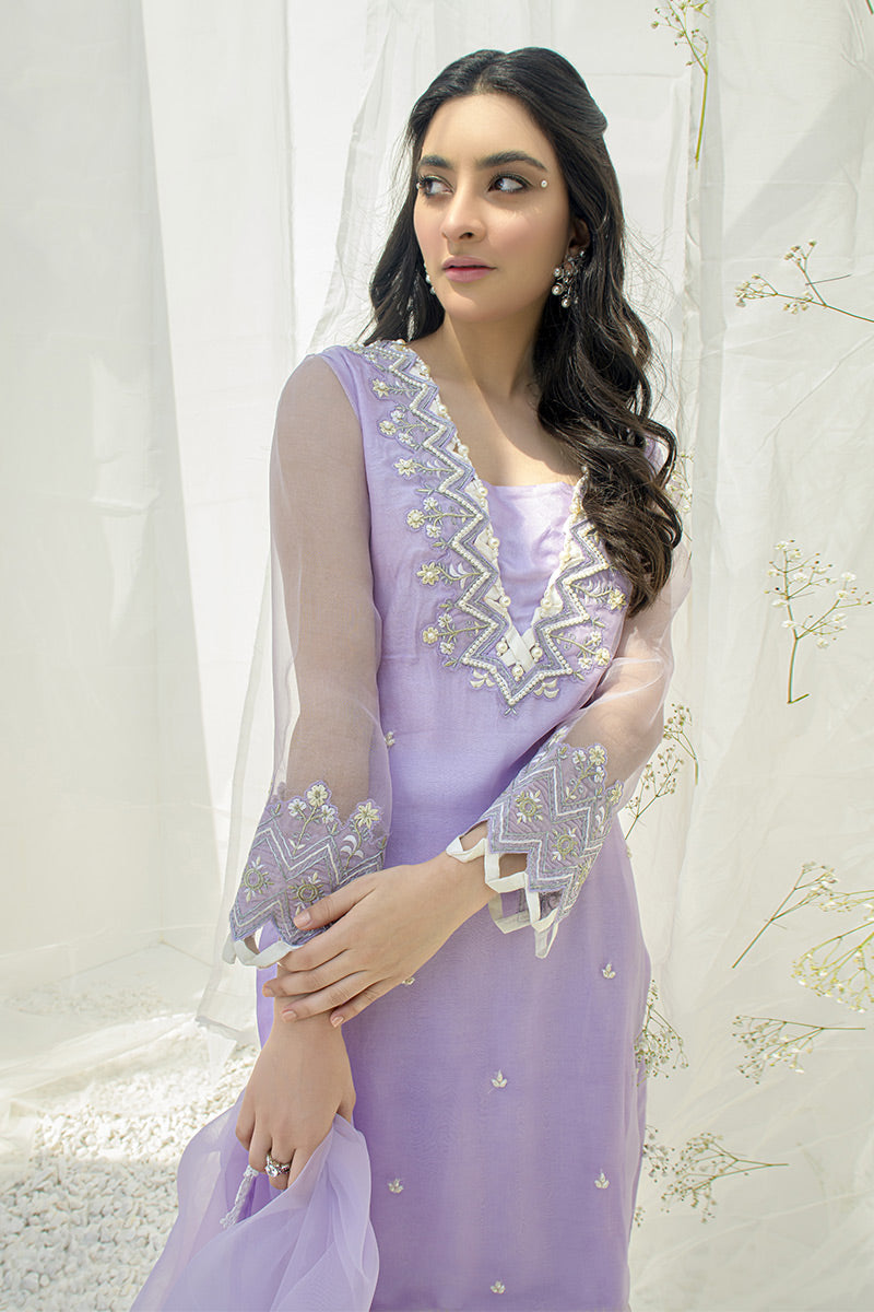 Fatima Khan | Luxury Pret 24 | LAVENDER FLUFF - Official Fatima Khan stockist in UK - Sakeena London