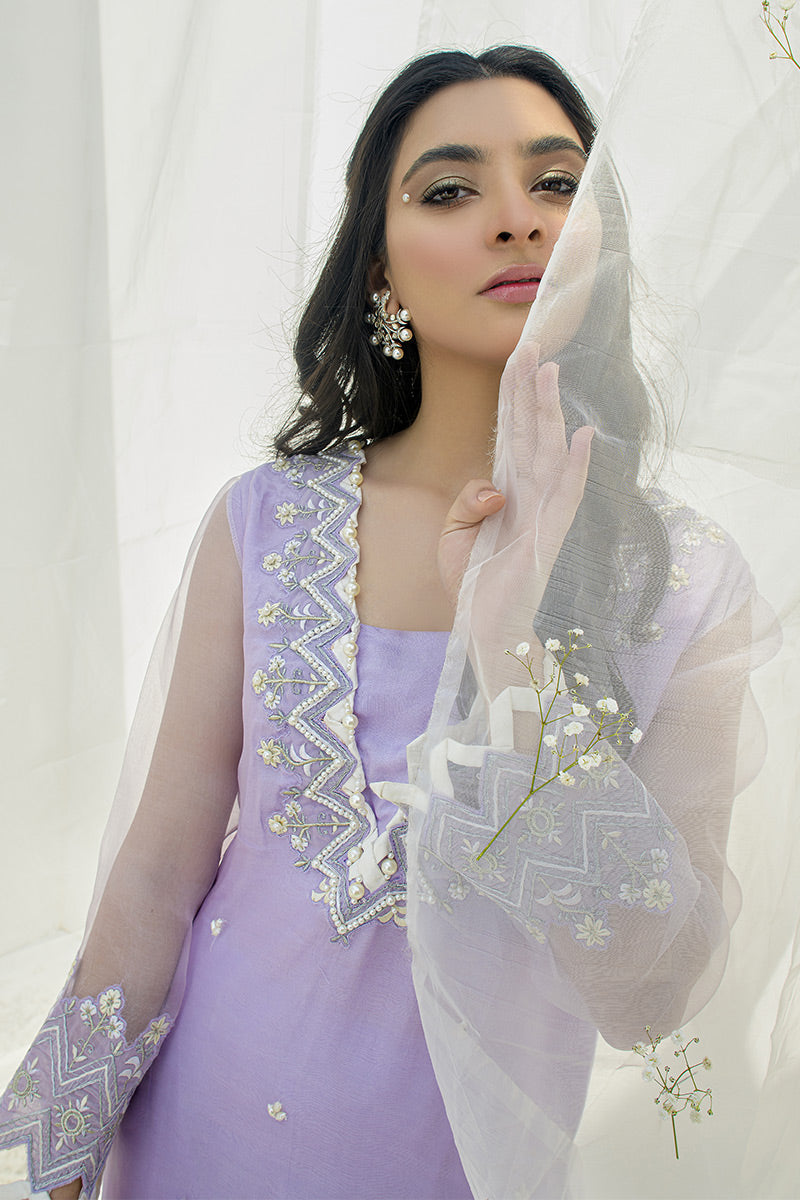 Fatima Khan | Luxury Pret 24 | LAVENDER FLUFF - Official Fatima Khan stockist in UK - Sakeena London