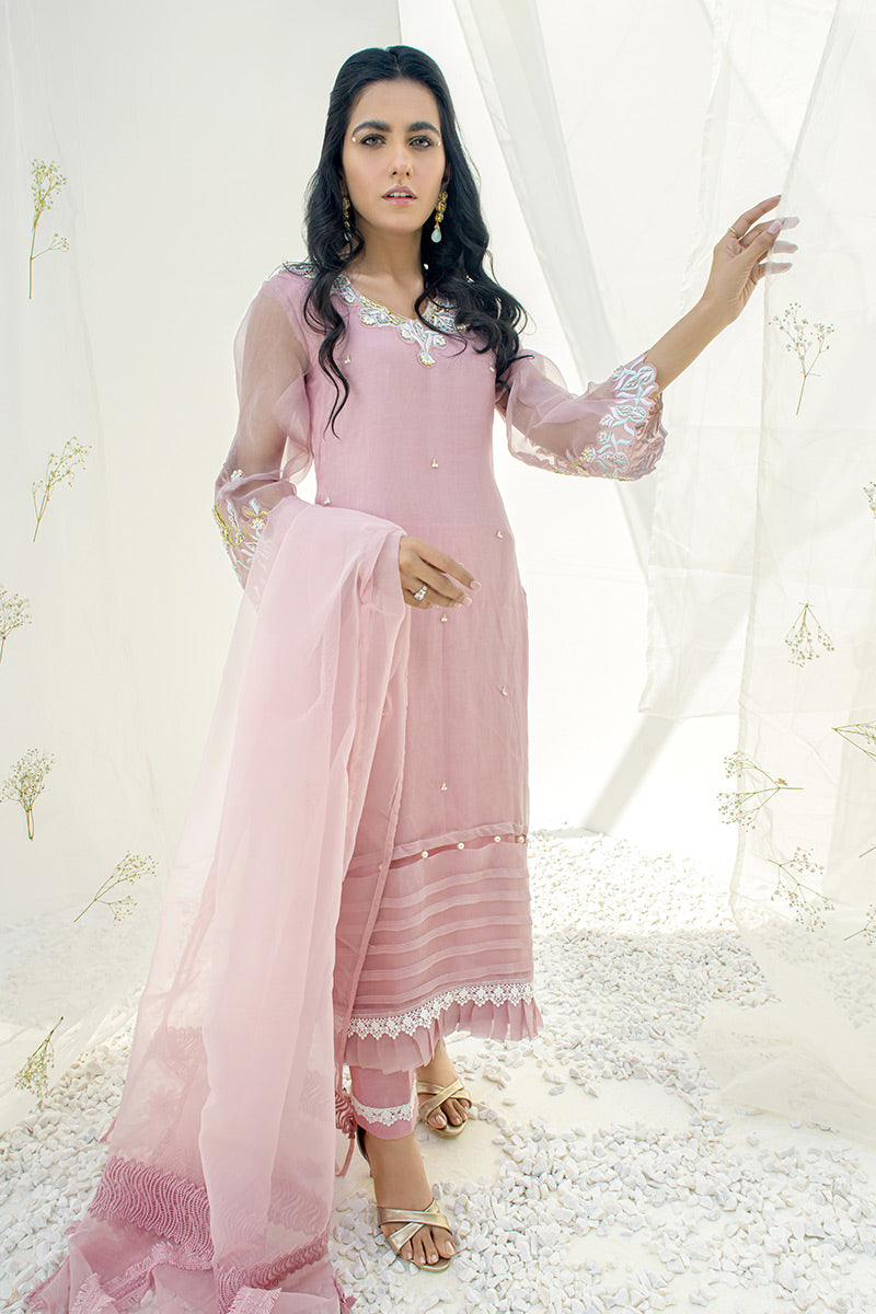 Fatima Khan | Luxury Pret 24 | DUSTY RESE - Official Fatima Khan stockist in UK - Sakeena London