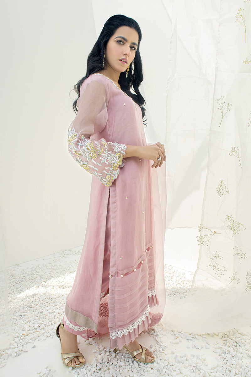 Fatima Khan | Luxury Pret 24 | DUSTY RESE - Official Fatima Khan stockist in UK - Sakeena London