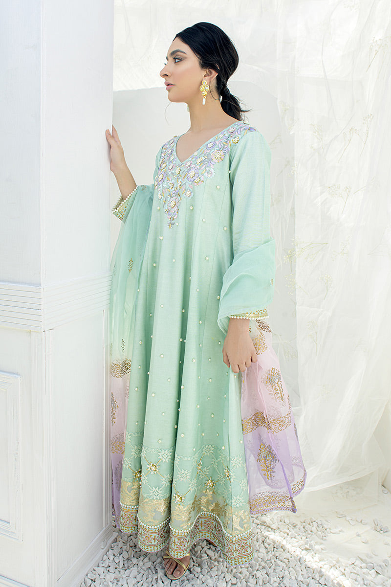 Fatima Khan | Luxury Pret 24 | MINT SWIRL - Official Fatima Khan stockist in UK - Sakeena London