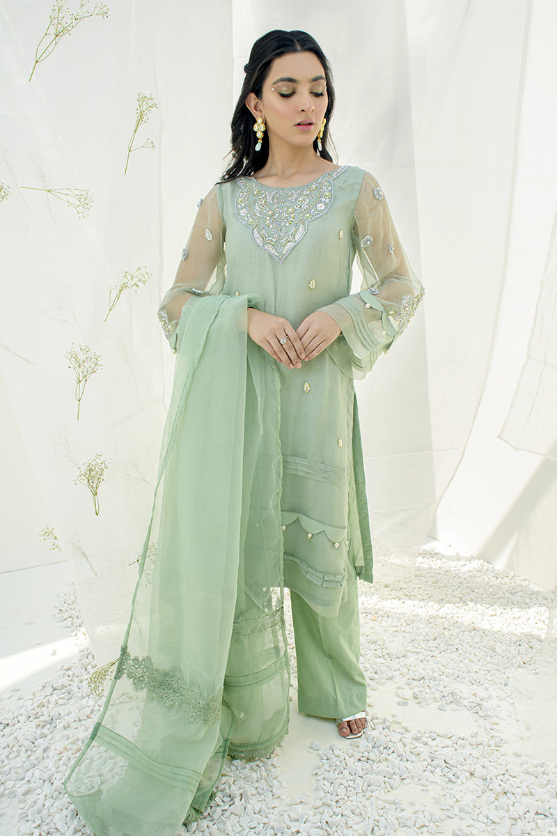 Fatima Khan | Luxury Pret 24 | MENTHE MINT - Official Fatima Khan stockist in UK - Sakeena London