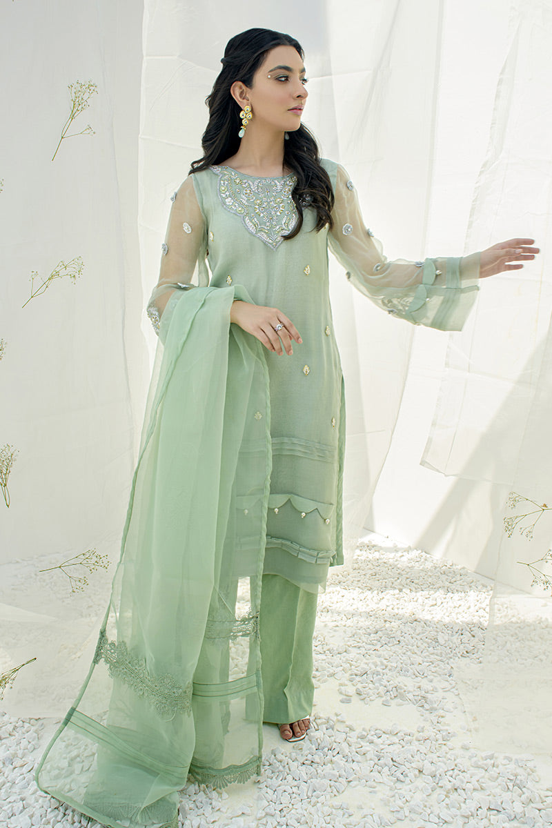 Fatima Khan | Luxury Pret 24 | MENTHE MINT - Official Fatima Khan stockist in UK - Sakeena London