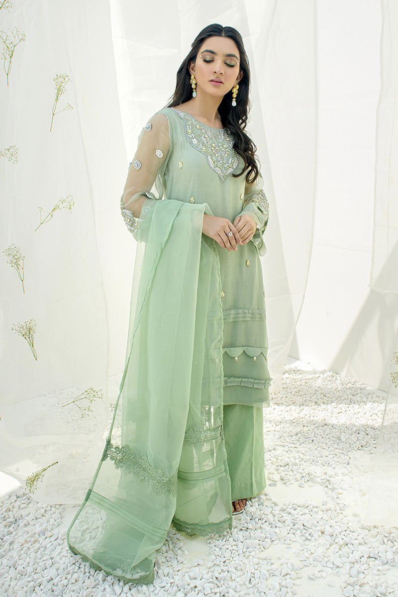 Fatima Khan | Luxury Pret 24 | MENTHE MINT - Official Fatima Khan stockist in UK - Sakeena London