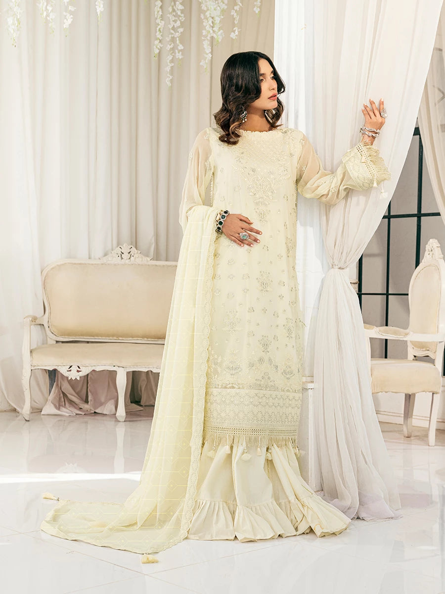 Salitex | Signature Festive Chiffon | SUNS7CH038UT - Official Salitex stockist in UK - Sakeena London