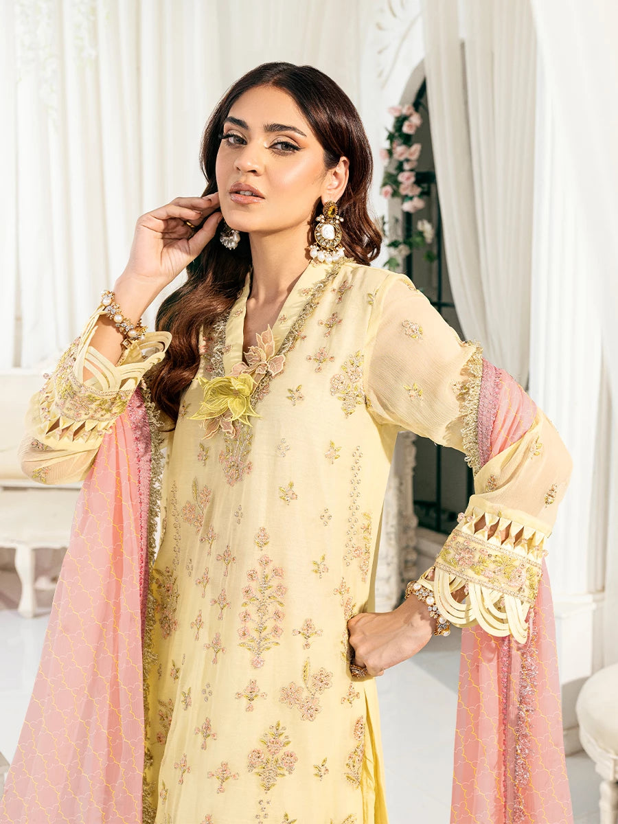 Salitex | Signature Festive Chiffon | SUNS7CH040UT - Official Salitex stockist in UK - Sakeena London